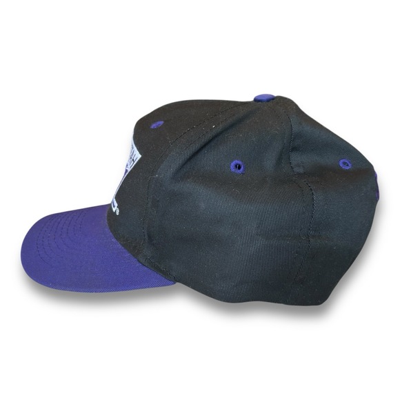 Logo 7 Utah Jazz Snapback Hat Blockhead NBA Basketball Vintage 90s - Picture 3 of 9